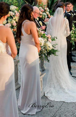 Wedding Bridesmaid Dresses 2019, Custom Design Bridesmaid Dresses - RongMoon