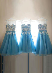 Elegant Tulle & Organza  Bridesmaid Dresses With Lace