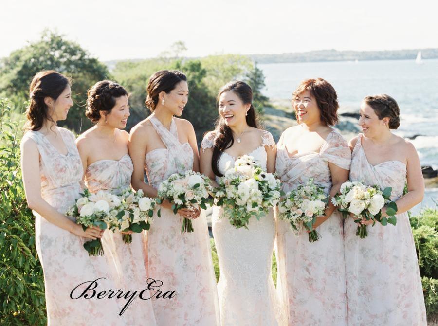 Fashionable Mismatched Bridesmaid Dresses, Wedding Guest Dresses - RongMoon