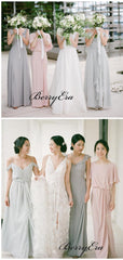 Mismatched Wedding Bridesmaid Dresses, Popular A-line Bridesmaid Dresses - RongMoon