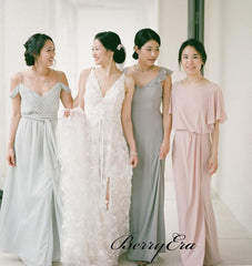 Mismatched Wedding Bridesmaid Dresses, Popular A-line Bridesmaid Dresses - RongMoon