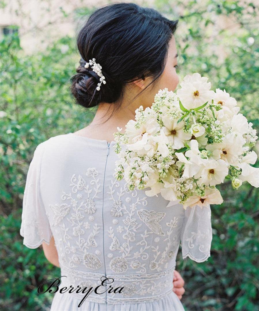 V-neck Lace Bridesmaid Dresses, Popular New Fashion Bridesmaid Dresses - RongMoon