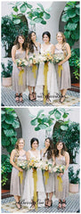 Sexy Straps Bridesmaid Dresses, Simple Cheap Bridesmaid Dresses - RongMoon