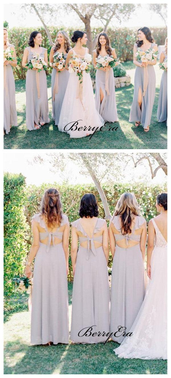 Popular Chiffon Bridesmaid Dresses, Elegant Wedding Guest Dresses, Bridesmaid Dresses - RongMoon