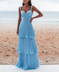 Charming Blue Prom Dress Long Evening Dress       cg24927
