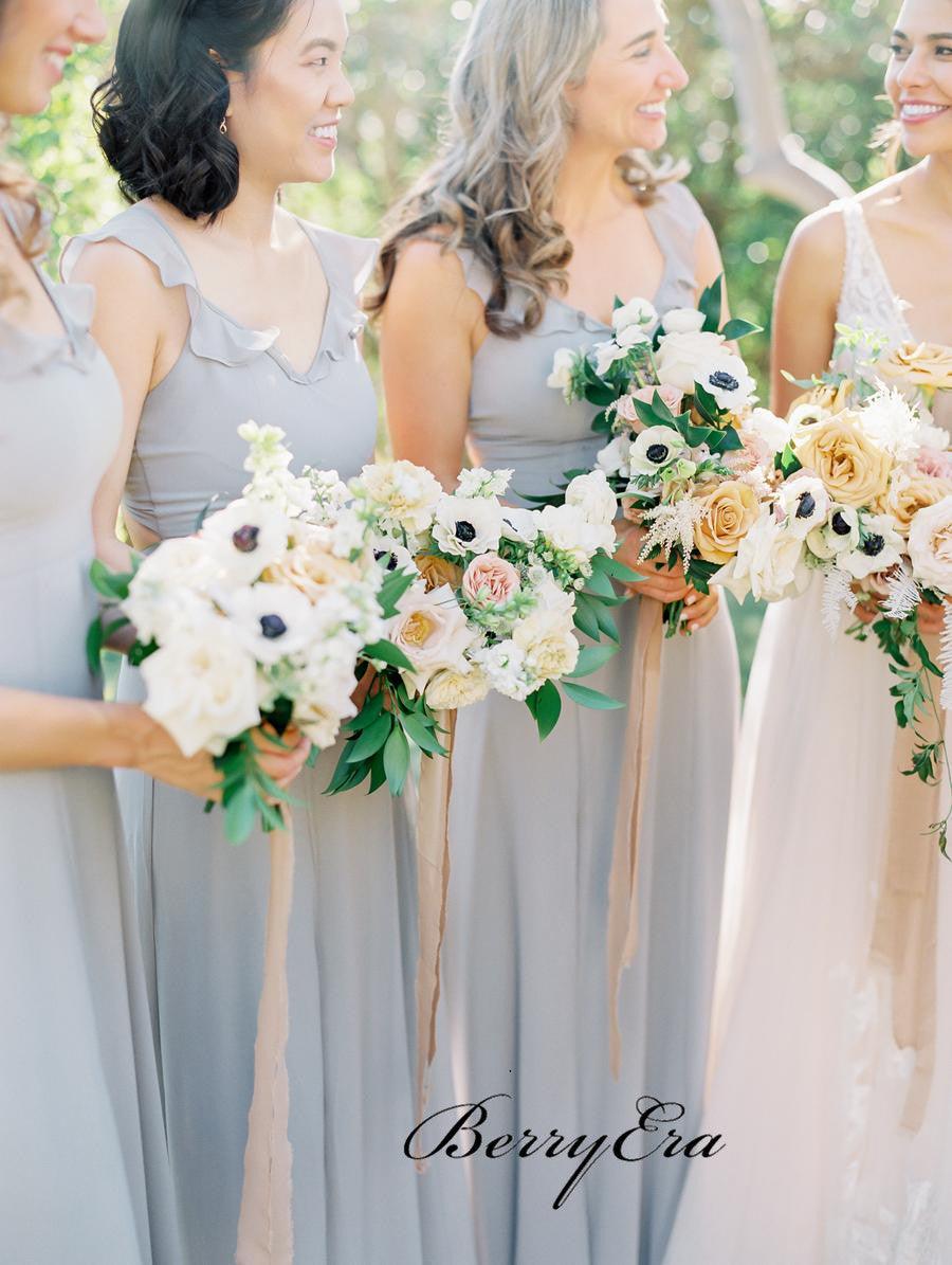 Popular Chiffon Bridesmaid Dresses, Elegant Wedding Guest Dresses, Bridesmaid Dresses - RongMoon