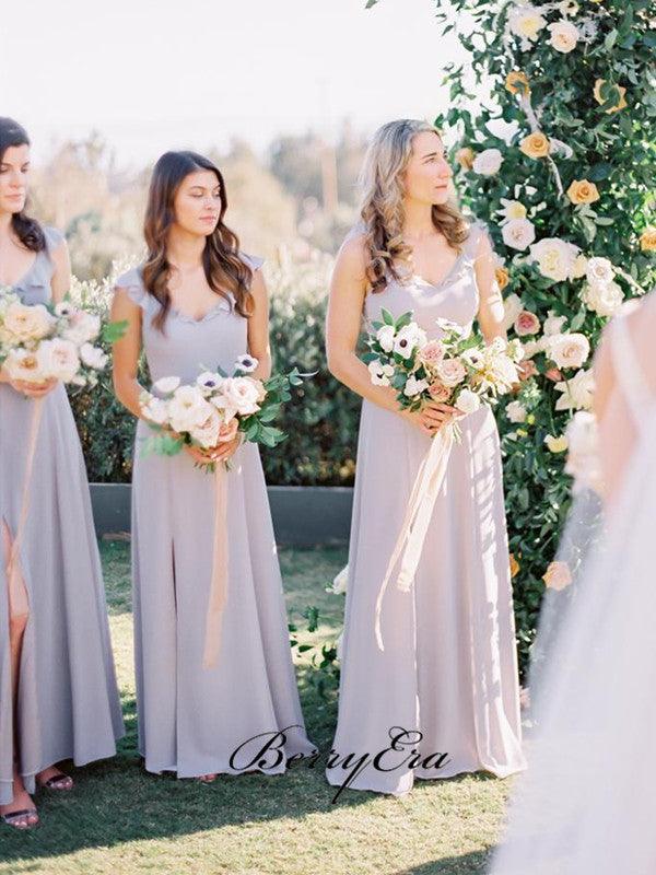 Popular Chiffon Bridesmaid Dresses, Elegant Wedding Guest Dresses, Bridesmaid Dresses - RongMoon