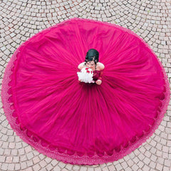 Maroon Tulle Long Sleeves Lace Wedding Dresses Ball Gowns 2017