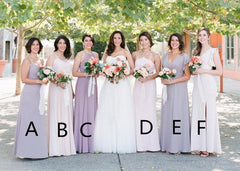 New Arrival Chiffon Wedding Bridesmaid Dresses, Mismatched Bridesmaid Dresses - RongMoon