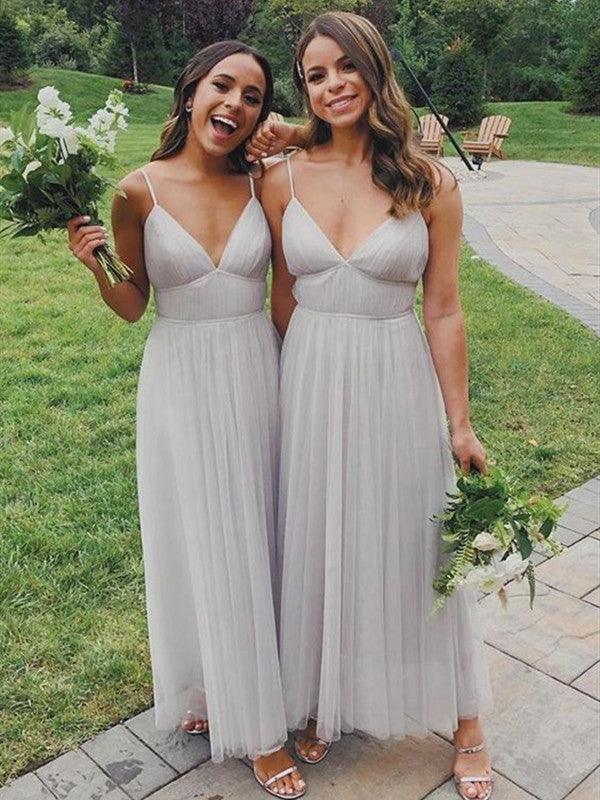 Simple Cheap Bridesmaid Dresses, Long Bridesmaid Dresses, 2020 Bridesmaid Dresses - RongMoon