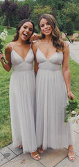 Simple Cheap Bridesmaid Dresses, Long Bridesmaid Dresses, 2020 Bridesmaid Dresses - RongMoon