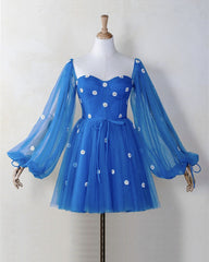 Daisy Mini Dress With Sleeves
