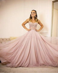 See Through Corset Chiffon Evening Dress Long - RongMoon