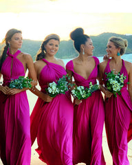 Fuchsia Convertible Dresses