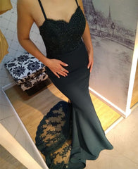 Mermaid Lace Appliques Court Train Sweetheart Bridesmaid Dresses