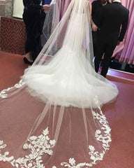 Elegant Lace Embroidery Sweetheart Corset Mermaid Wedding Dresses 2018