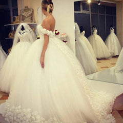 Bling Bling Sequins Beaded Sweetheart Ball Gowns Wedding Dresses 2018