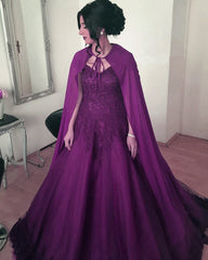 Lace Mermaid Dresses With Cape