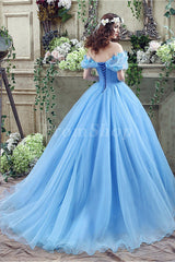 Ball-Gown/Princess Scoop Neck Floor Length Chiffon Prom Dress