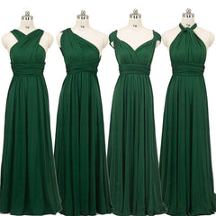 Green Infinity Convertible Beach Wedding Bridesmaid Dresses - RongMoon