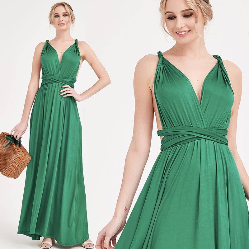 [Final Sale] Emerald Green  Infinity Gown Ready to Ship - RongMoon