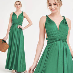 [Final Sale] Emerald Green  Infinity Gown Ready to Ship - RongMoon