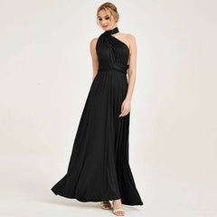 Black Infinity Convertible Beach Wedding Bridesmaid Dresses - RongMoon