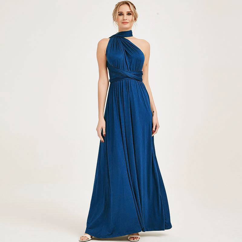 Prussion Endless Way Convertible Maxi Dress Bridesmaid Dresses - RongMoon