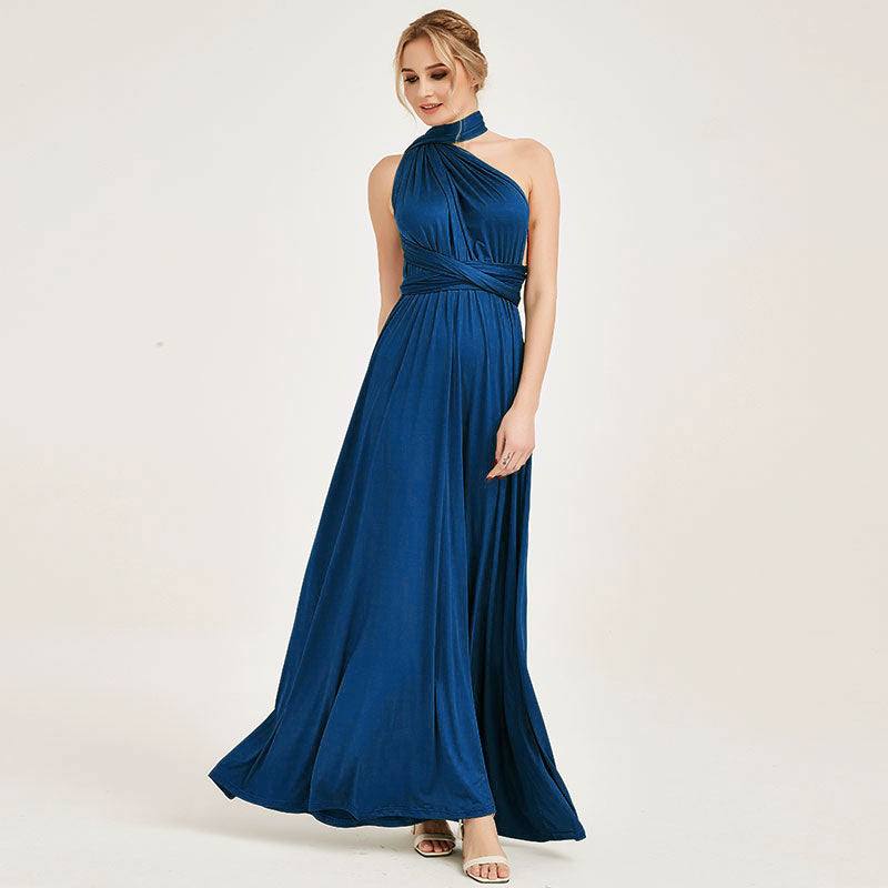 Prussion Endless Way Convertible Maxi Dress Bridesmaid Dresses - RongMoon