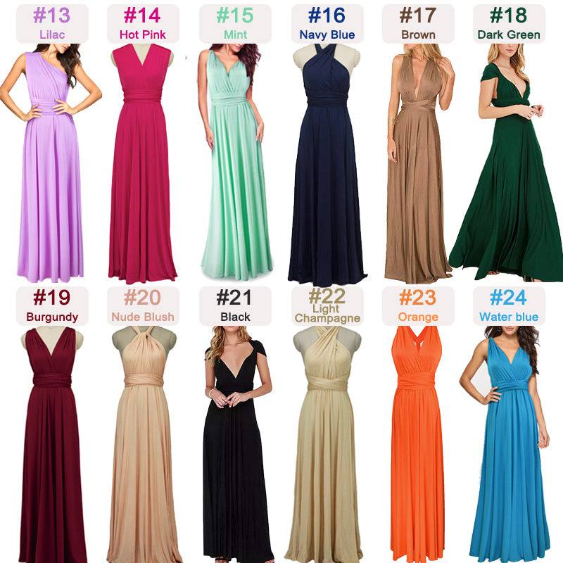 [Final Flaw Sale] Endless Ways Convertible Bridesmaid Dresses - RongMoon