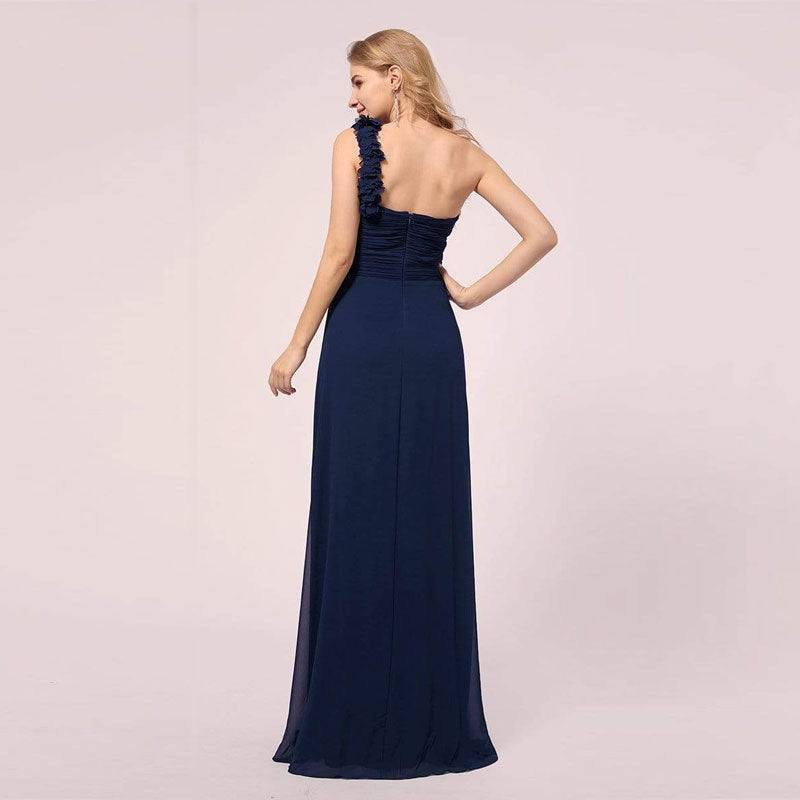 Plus Size Navy Blue Maternity Dresses-Jolie - RongMoon