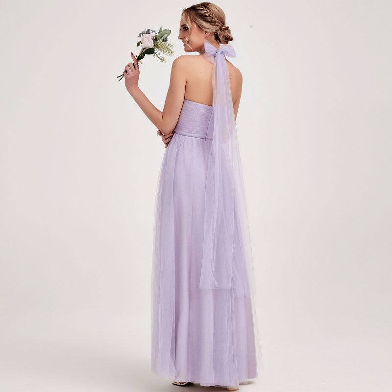 Mix Match Purple MULTI WAY Sweetheart Tulle Bridesmaid Dress-ALICE - RongMoon