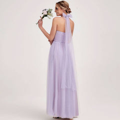 Mix Match Purple MULTI WAY Sweetheart Tulle Bridesmaid Dress-ALICE - RongMoon