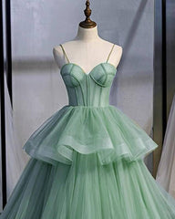 Ball Gown Sweetheart Corset Ruffles Dress - RongMoon