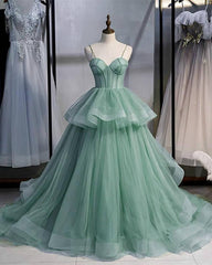 Ball Gown Sweetheart Corset Ruffles Dress - RongMoon