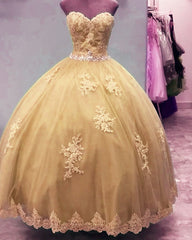 Tulle Quinceanera Dresses Sweetheart Appliques Beaded Sashes