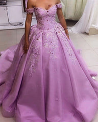 Organza And Tulle Quinceanera Dresses Off Shoulder