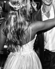 Boho Wedding Dresses V Neck Open Back