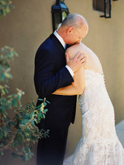 Stunning Ivory Lace Sweetheart Strapless Mermaid Wedding Dresses,DB0149