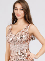 Sexy Trumpet/Mermaid Sequined Evening Dresses