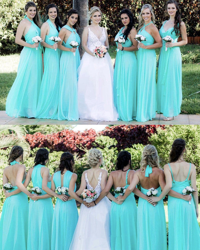 Tiffany Blue Convertible Dress