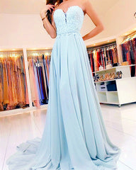 Lace Sweetheart Bridesmaid Dresses Chiffon Long