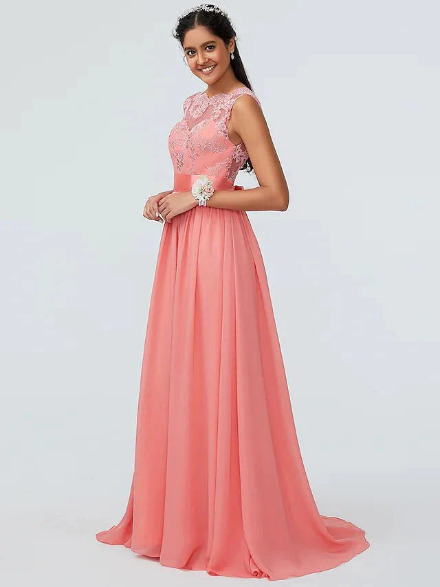 Ball Gown / A-Line / Mermaid / Trumpet Bridesmaid Dress Strapless Sleeveless Open Back Floor Length Satin with Ruched / Ruffles - RongMoon