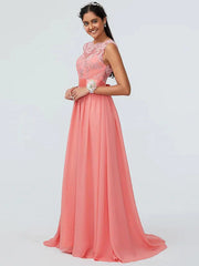 Ball Gown / A-Line / Mermaid / Trumpet Bridesmaid Dress Strapless Sleeveless Open Back Floor Length Satin with Ruched / Ruffles - RongMoon