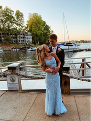 Lace Prom Dresses,Mermaid Long Prom Dresses, Pretty Prom Dresses   cg14934