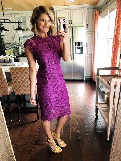 Kneen Length Lace Prom Dress, Sexy Prom Dress   cg15367