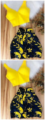 Homecoming Dresses yellow short party dress   cg17563