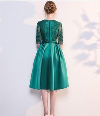 Green Short Party Dress Homecoming Dress    cg21790