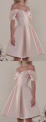 Short Satin Corset Cocktail Party Dress Homecoming Dress   cg22312