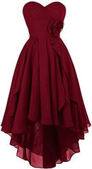 Chiffon Ruffles Party Homecoming Dresses     cg23481